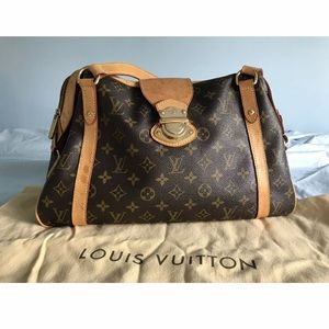 Louis Vuitton Monogram Stresa PM Shoulder Tote Bag